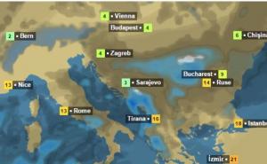  / Utorak, FOTO: BBC Weather