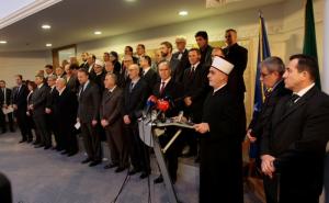  / Bošnjački predstavnici i reis Kavazović potpisali izjavu: Najoštrije osuđujemo svaki oblik terorizma, FOTO: Radiosarajevo.ba