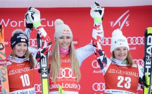  / Lindsey Vonn pobjednica spusta u Lake Louisu, FOTO: EPA/Radiosarajevo.ba