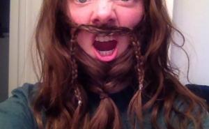  / Muškarci, jeste li zavidni: Žene koje su od svoje kose napravile bradu, FOTO: Bored Panda