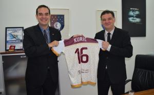  / Ministar Kuric razgovarao sa celnicima uprava sarajevskih fudbalskih premijerligasa, FOTO: Press KS
