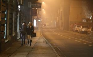  / Sarajevo opet prekrili gusti smog i magla, FOTO: Anadolu Agency