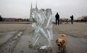  / Novogodišnja čarolija u Zagrebu: Ledene skulpture privlače brojne posjetitelje, FOTO: AA