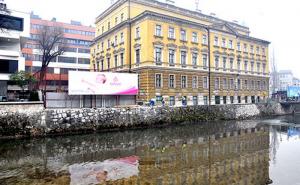  / Počela nadogradnja obalnog zida uz Miljacku, FOTO: Starigrad.ba