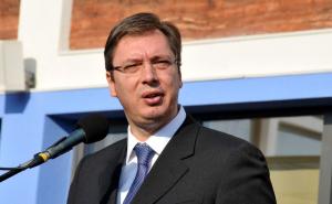  / Vučić u Novom Pazaru: Volio bih da uz Davutoglua u Beograd naredne sedmice stigne i Zvizdić, FOTO: AA