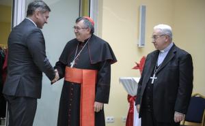  / Božićni prijem kod kardinala Puljića: Da se što prije uspostavi struktura normalne države, FOTO: AA