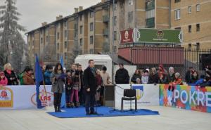  / Na platou Bosanske tržnice na Dobrinji svečano otvoreno klizalište, FOTO: Novigradsarajevo.ba