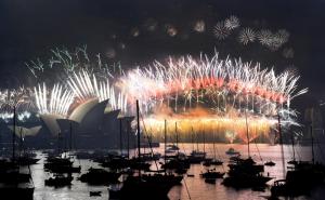  / Sidney dočekao 2016. dosad najspektakularnijim vatrometom, FOTO: EPA/Radiosarajevo.ba