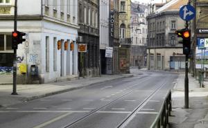  / Sarajevske ulice puste prvog jutra u 2016. godini, FOTO: AA