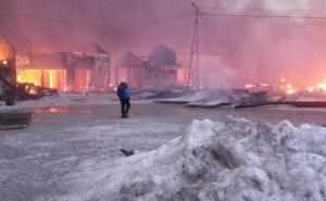  / Gradačac: U požaru izgorjelo preko 450 prodajnih objekata, FOTO: Nove pijace Gradačac