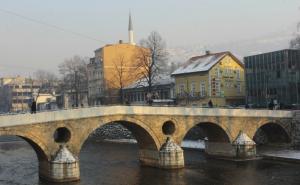  / Srce Baščaršije na 'debelim minusima': Puste starogradske ulice, FOTO: Radiosarajevo.ba