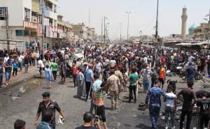 FOTO: AA / Bombaški napad u Bagdadu