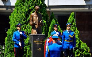 Anadolija / Otkrivanje spomenika Nikoli Tesli u Beogradu