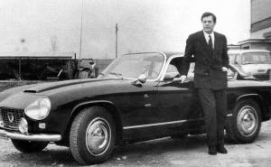  / Marcello Mastroianni (Lancia Flaminia Coupe)
