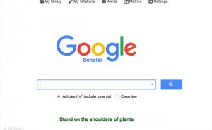  / Google Scholar: Pretraživač naučnih radova koji korisnicima dozvoljava pristup brojnim člancima, radovima i knjigama akademika, naučnih izdavača, univerziteta i profesionalnih udruženja
