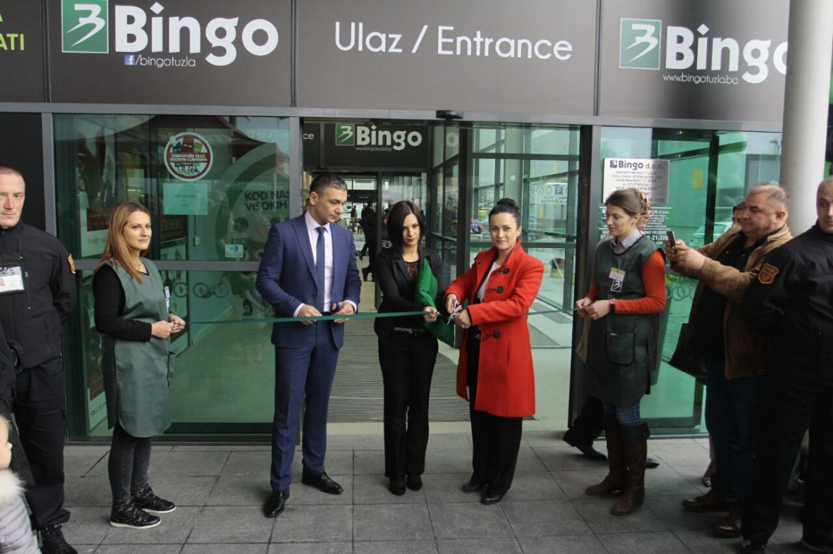 Sarajevo /Stup Otvoren Bingo centar u nekadašnjem objektu "Merkur