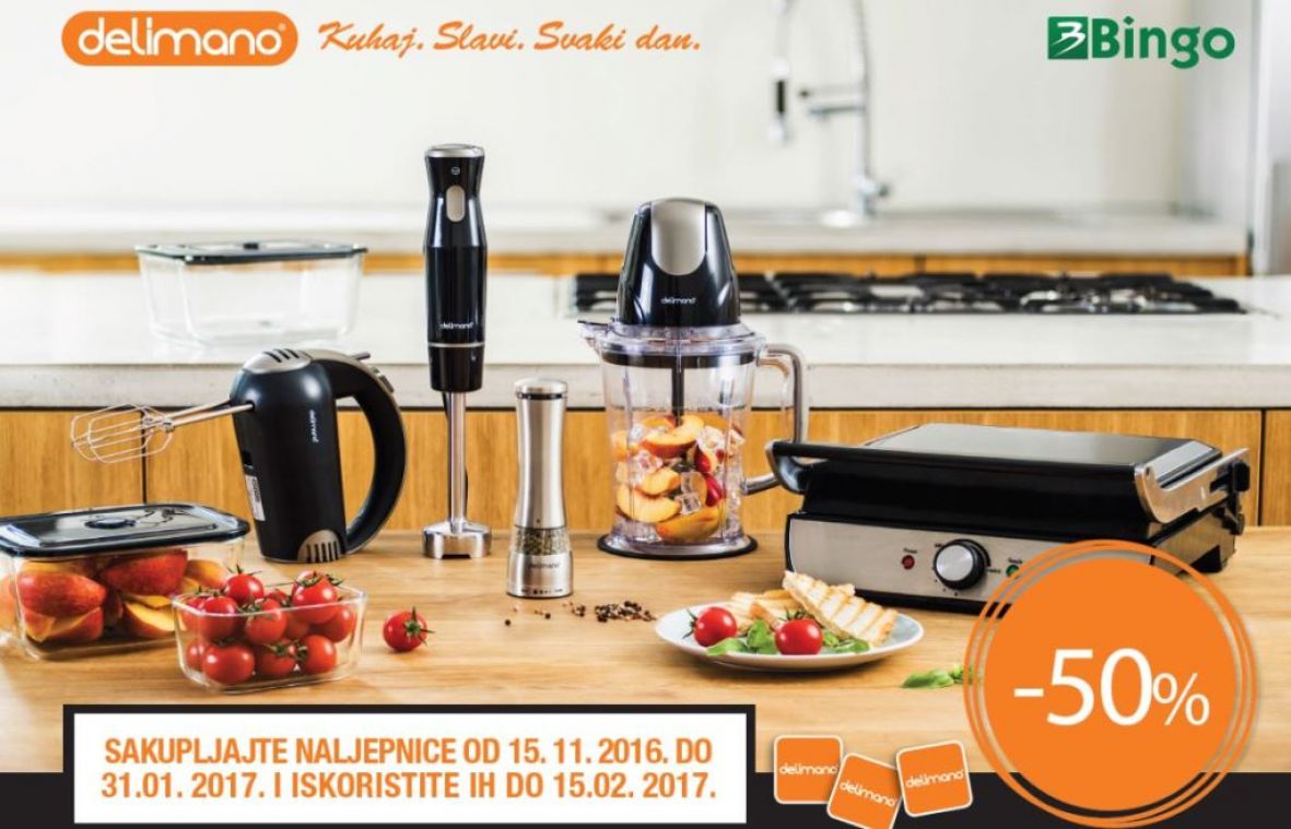 Delimano i Bingo nagrađuju /Astoria kućanski aparati vrhunske kvalitete