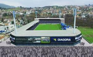  / Izgled novog stadiona Grbavica; Foto: fkzeljeznicar.ba
