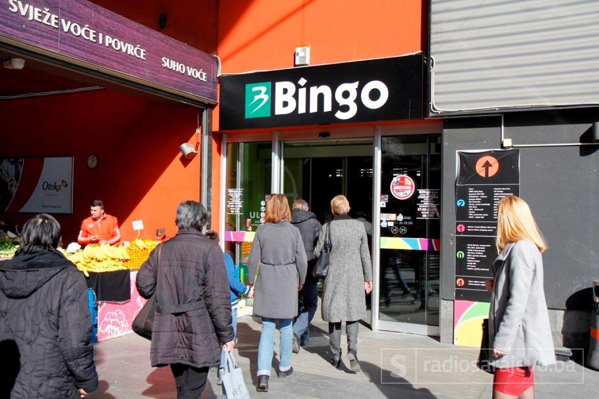 Sarajevo /Otvorenje 184. poslovnice kompanije Bingo u nekadašnjem