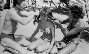 Pinterest / Kirk Douglas and Brigitte Bardot, 1953
