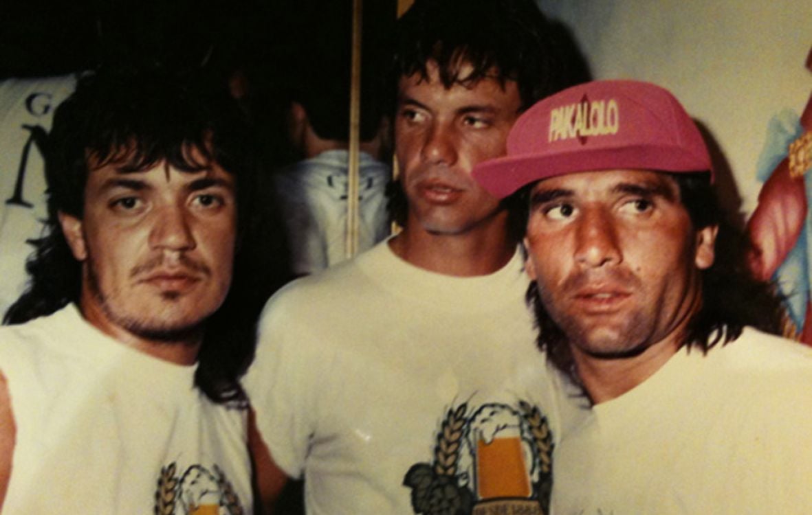 Carlos Kaiser, Renato Gaúcho i Paulo Roberto (Globo)  