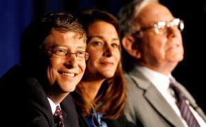 EPA / Bill Gates, Melinda Gates, Warren Buffett