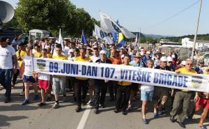 Dženan Kriještorac / Radiosarajevo.ba / Učesnici Marša mira pristižu u Potočare