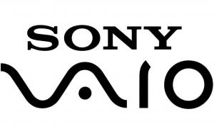 Sony Vaio / Prva dva slova logotipa Sony Vaio čini val koji simbolizira analognu oznaku, a posljednja dva slova su slična brojevima 1 i 0, a to je simbol digitalnog signala.