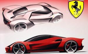 Skice za Ferrari LaFerrari na kojem je radio Omer Halilhodžić (Foto: Ferrari) / 