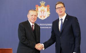 Foto: AA / Recep Tayip Erdogan i Aleksandar Vučić