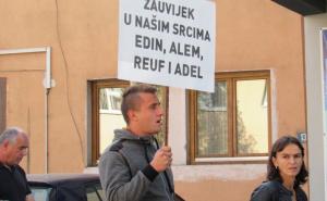 Foto: Anadolija / Protest porodica poginulih na kopu kod Živinica