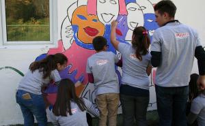Save the Children / Mural inkluzije u Cazinu