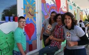 Save the Children / Mural inkluzije u Cazinu