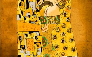 0 / Poljubac Gustava Klimta u interpretaciji Rikarda Druškića
