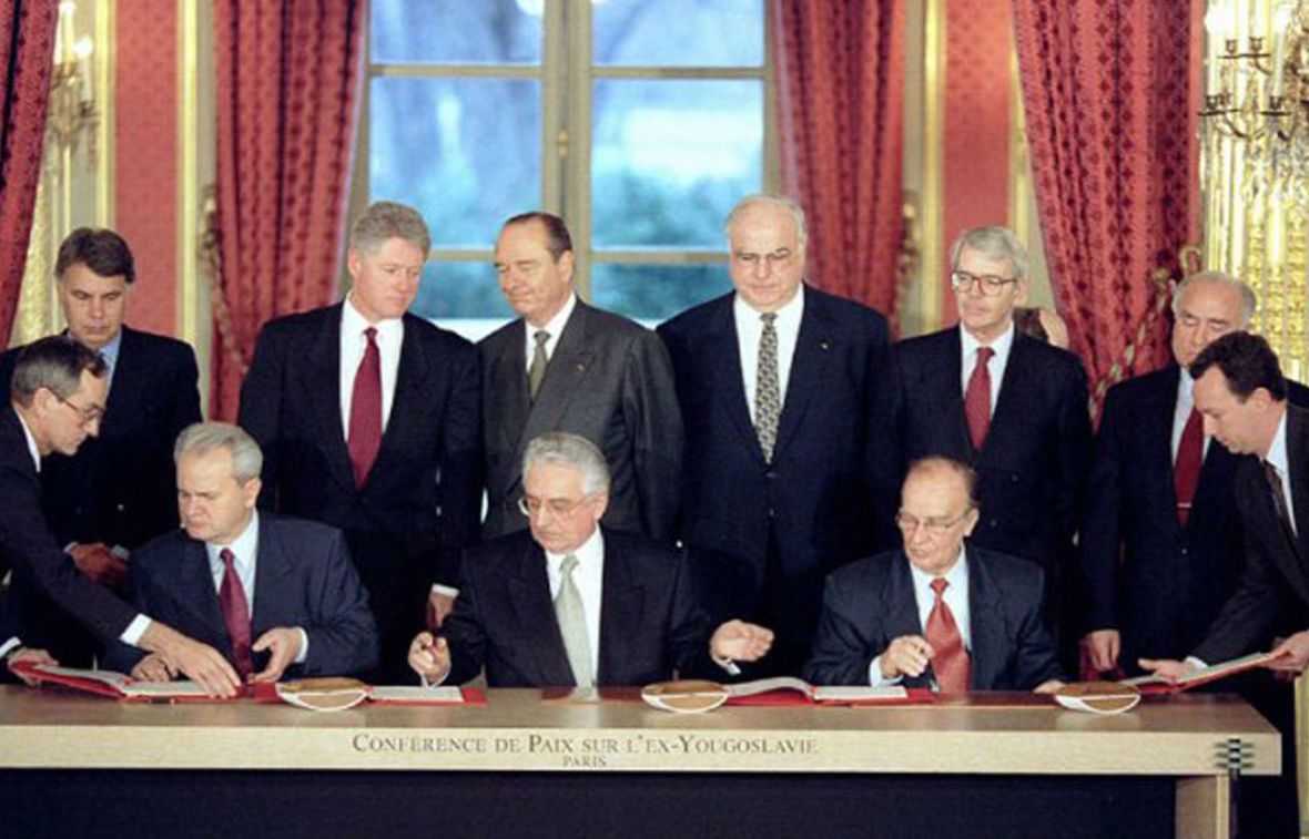 Potpisivanje Dejtonskog sporazuma - undefined