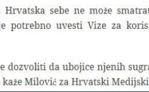 FOTO: Screenshot / Izjave Tvrtka Milovića...