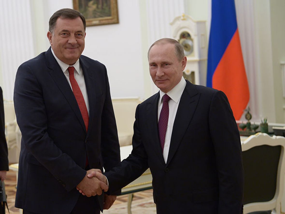 Foto: RTRS/Dodik i Putin 