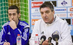 Foto: AA / Press konferencija mlade fudbalske reprezentacije BiH