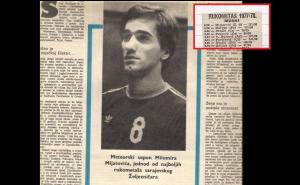 Foto: Tempo / Milomir Muci Mijatović, najbolji igrač Prvenstva Jugoslavije 1977-1978