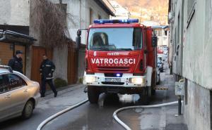 FOTO: Radiosarajevo.ba / Požar u sarajevskoj općini Stari Grad