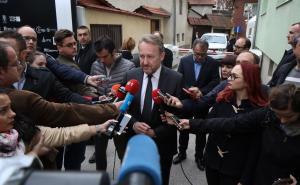 FOTO: Radiosarajevo.ba / Lideri SDA, SBB-a, SDP-a i DF-a postigli načelni dogovor o izmjenama Izbornog zakona BiH