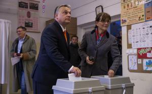 Foto: Anadolija / Viktor Orban na biračkom mjestu