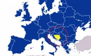 Foto: Screenshot / BiH na mapi Europe