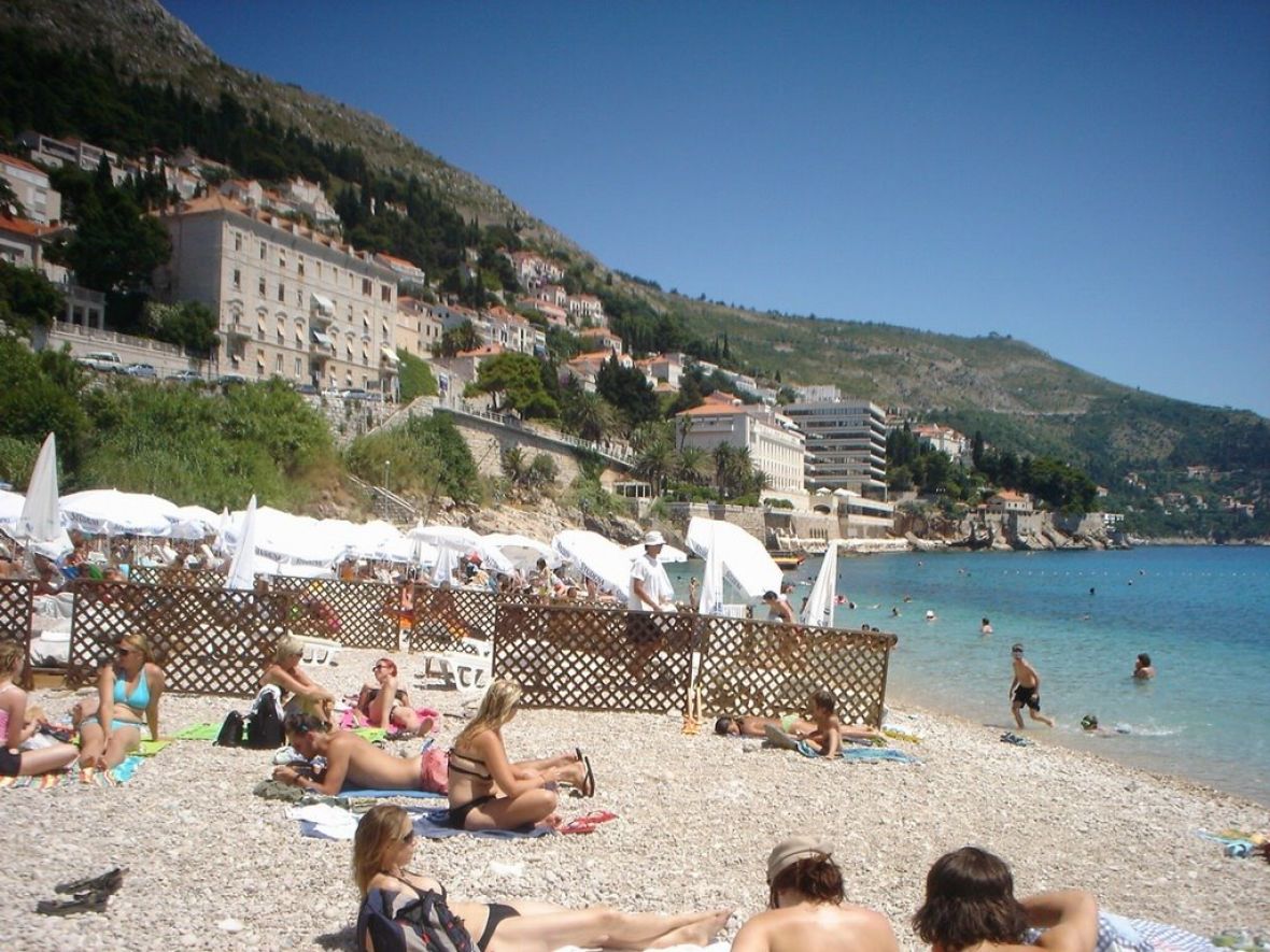 Mapio.net/ Dubrovnik gradska plaža
