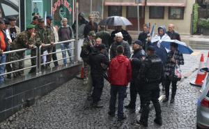 FOTO: Radiosarajevo.ba / Sukob policije i demobiliziranih boraca, izbjegnut incident