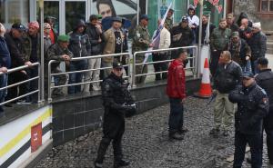 FOTO: Radiosarajevo.ba / Sukob policije i demobiliziranih boraca, izbjegnut incident