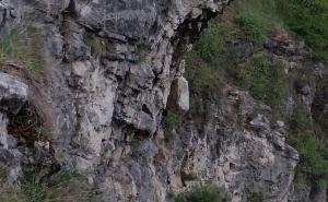 Foto: GSS Sarajevo / Moguć odron stijene