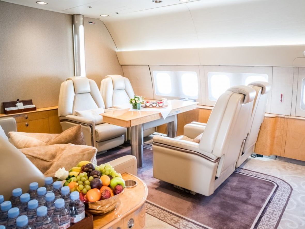 Foto: OneAbove by Comlux/Boeing 767 Khalid bin Salman al-Sauda