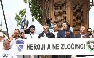 Foto: Dženan Kriještorac / Radiosarajevo.ba / Skup podrške Atifu Dudakoviću i saborcima u Sarajevu