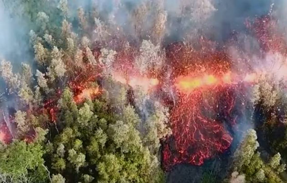 Foto: YouTube/Vulkan Kilauea